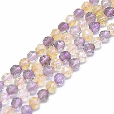 Natural Ametrine Beads Strands