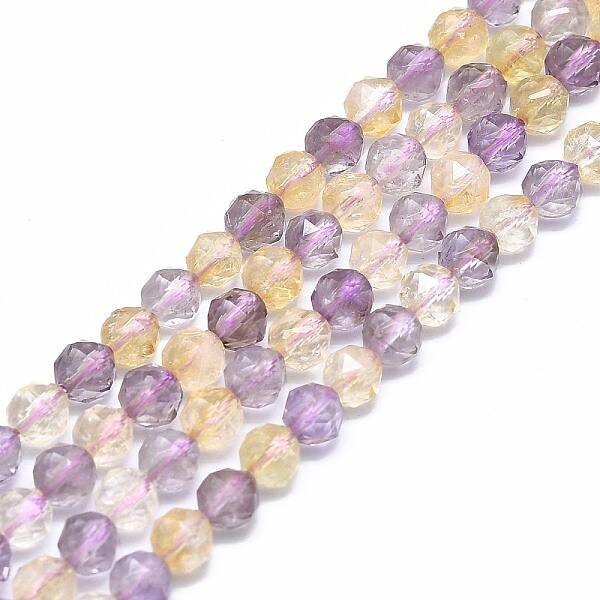 Natural Ametrine Beads Strands