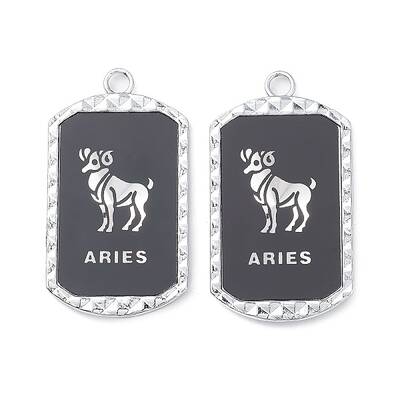 Alloy Twelve Constellations Series Big Pendants