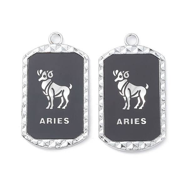 Alloy Twelve Constellations Series Big Pendants