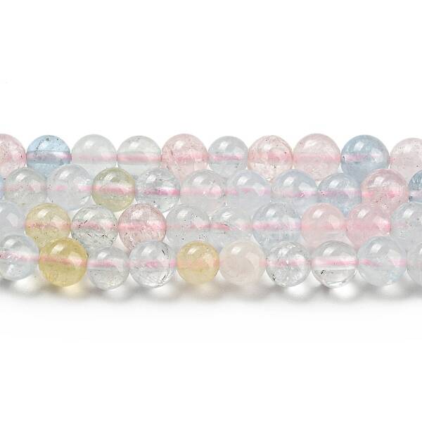 Natural Morganite Beads Strands