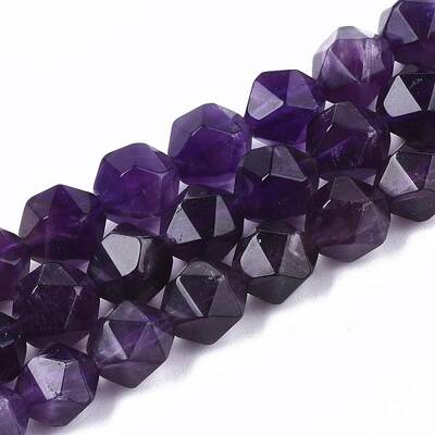Natural Amethyst Beads Strands