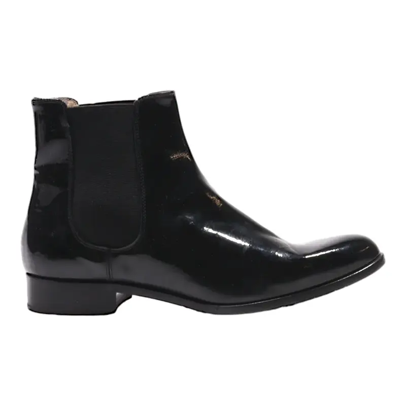 AQUATALIA Chelsea Boots Black Leather Womens UK 4