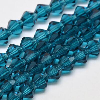 Transparent Glass Beads Strands