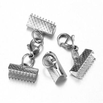 Tarnish Resistant 304 Stainless Steel Lobster Claw Clasps