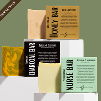 Nature’s Remedy Trio Bundle – Handmade Natural Soap Set for Cold, Flu, Allergies, Eczema, Dry Skin & Acne