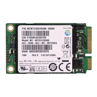 MZMTD256HAGM-00000 Samsung PM841 Series 256GB Triple-Level Cell SATA 6Gb/s mSATA 1.8-inch Solid State Drive