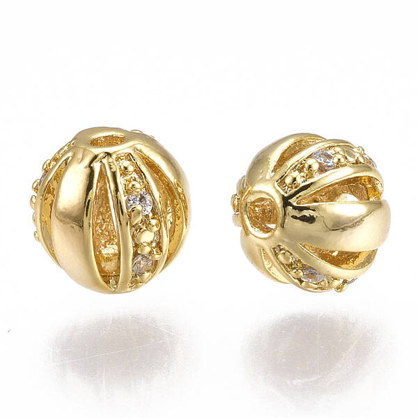 Brass Filigree Beads