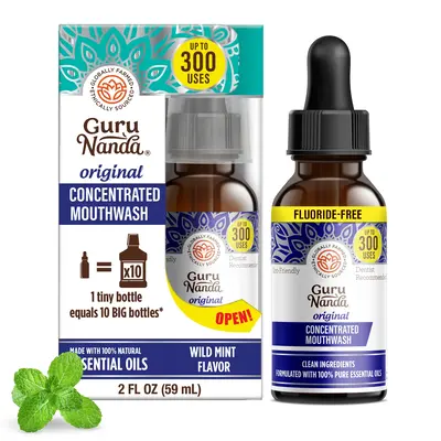 GuruNanda Concentrated Mouthwash - Equivalent to