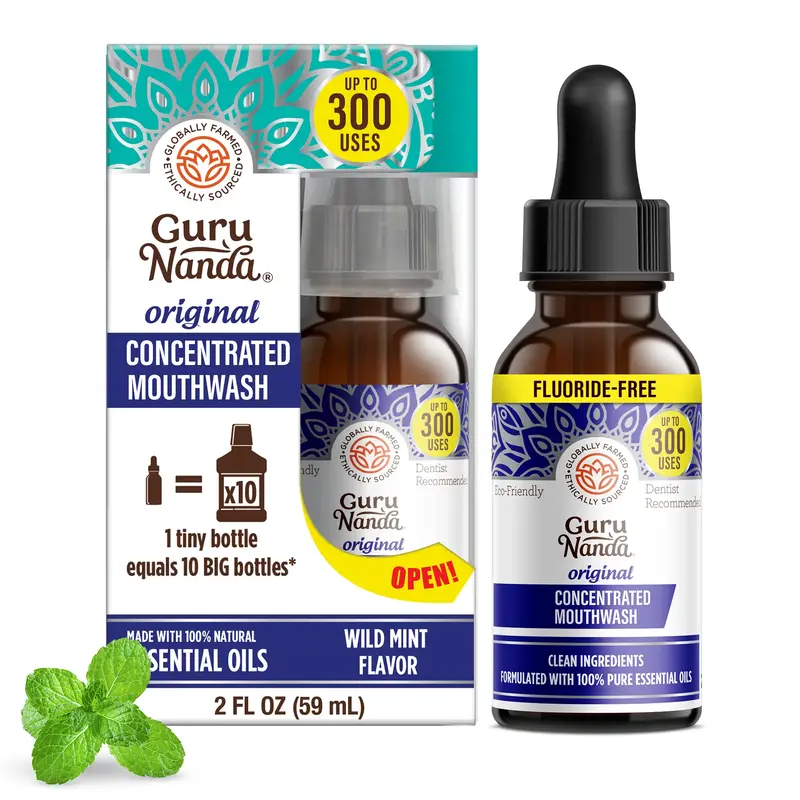 GuruNanda Concentrated Mouthwash - Equivalent to