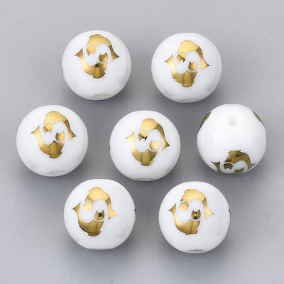 Electroplate Glass Beads