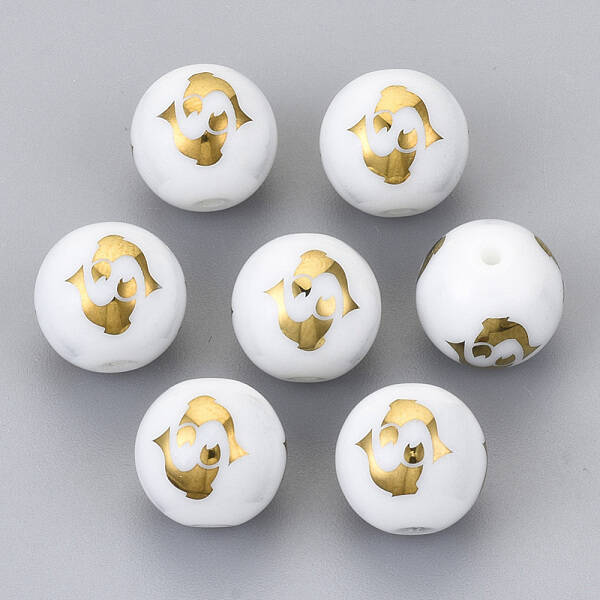Electroplate Glass Beads
