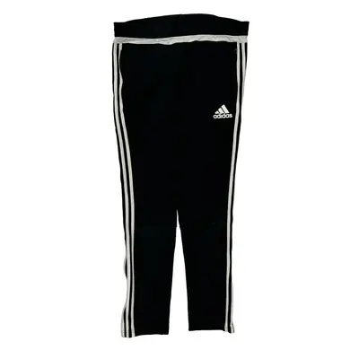 Age 13-14 Adidas Joggers - Large Black Polyester