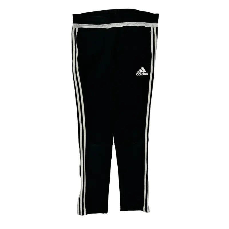 Age 13-14 Adidas Joggers - Large Black Polyester