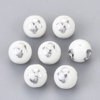 Electroplate Glass Beads