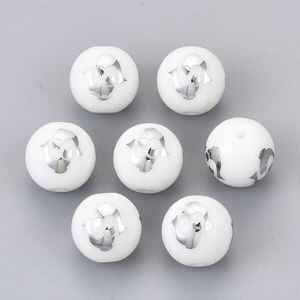 Electroplate Glass Beads