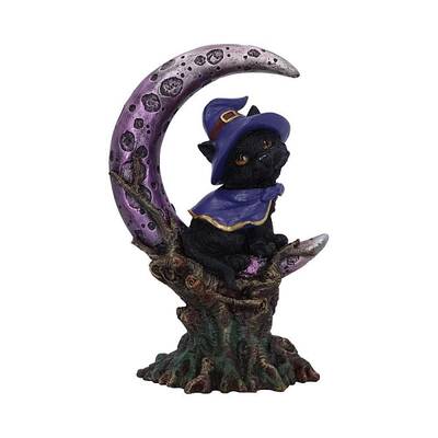 Resin Moon with Cat Figurines