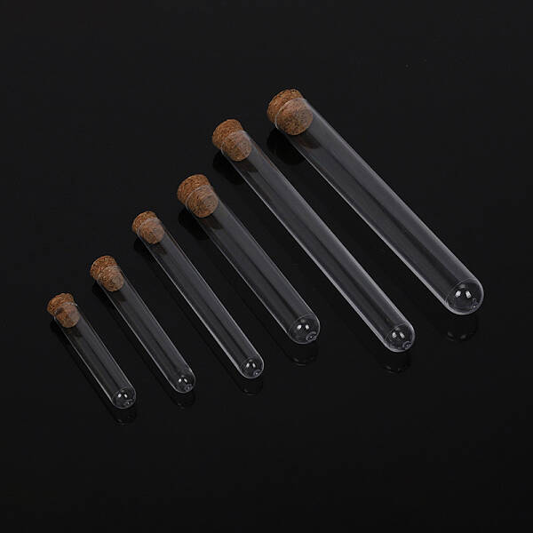 Empty Plastic Test Tubes