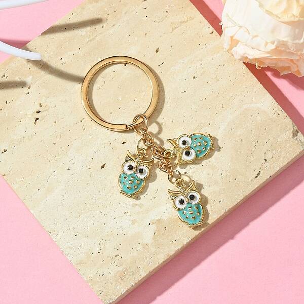 Alloy Enamel Keychain