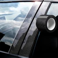 Carbon Fiber Decal Pattern Car Sticker, 1 Roll Multi-functional Waterproof Car Body Stickers, Anti-scratch Decorative Sticker...