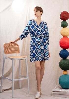 Dress Fresno Blue | Color: BLUE | Size: M
