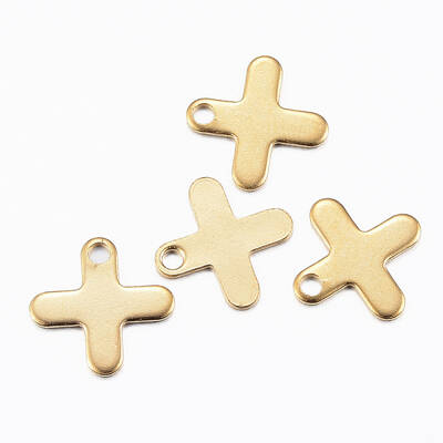 Ion Plating(IP) 304 Stainless Steel Charms