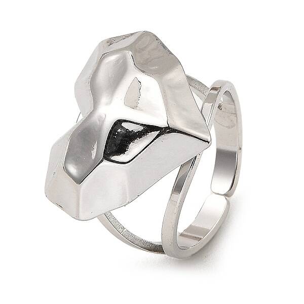 Non-Tarnish 304 Stainless Steel Open Cuff Rings