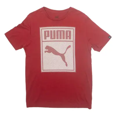 PUMA Mens T-Shirt Red M