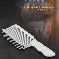1 PCS Fade Resistant Comb Professional Haircut Clipper Flat Haircut Comb for Men Heat Resistant Fade Resistant Comb Salon Sty...
