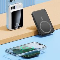 Magnetic Wireless Power Bank 10000mAh, Magnetic Wireless Charging for iPhone 14/15/13/12 series, 22.5W Portable phone Charger...