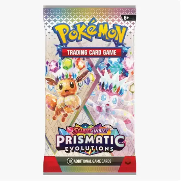 LIVE - Prismatic Evolutions Booster Pack
