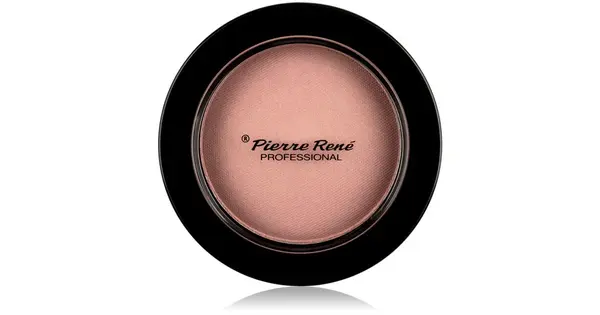 Pierre René Red blush in powder color 09 Delicate Pink 6 g