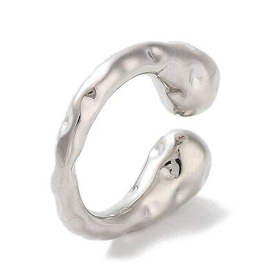 Rack Plating Brass Cuff Rings