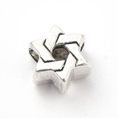 Tibetan Style Alloy European Beads
