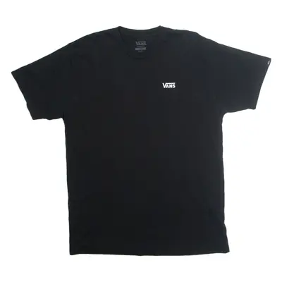 VANS Mens T-Shirt Black L