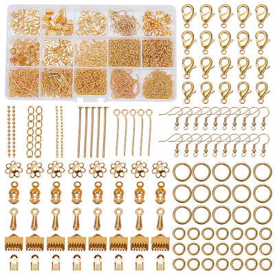 Jewelry Findings Kits with Iron Jump Rings