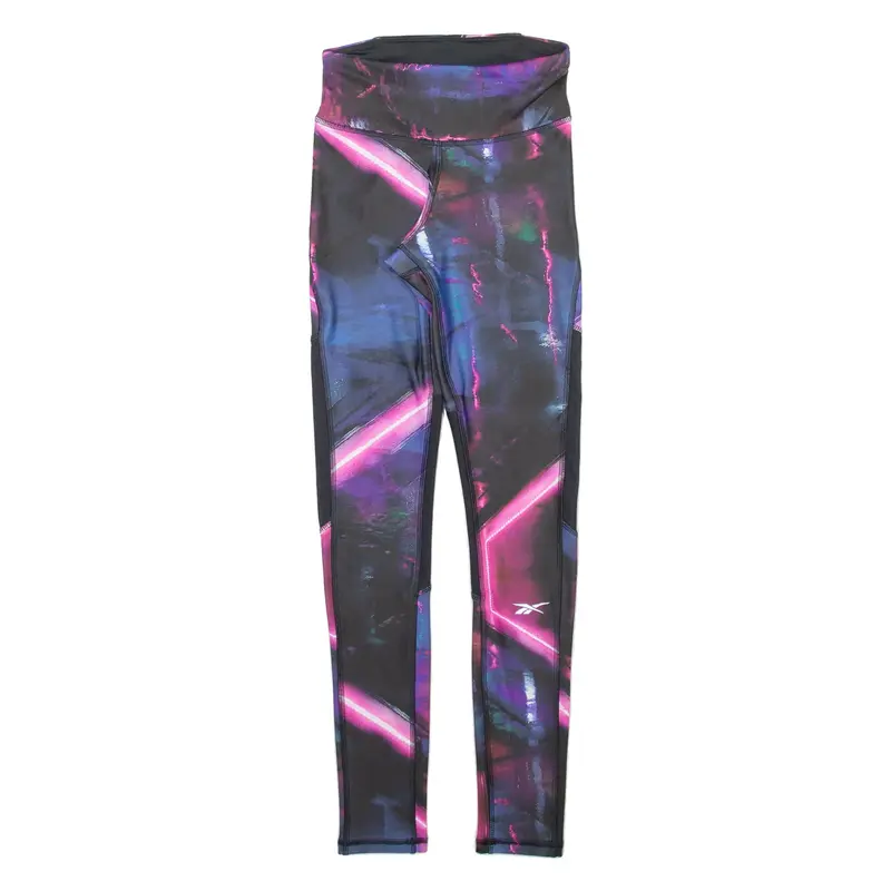 REEBOK Womens Leggings Purple Skinny XXS W20 L26