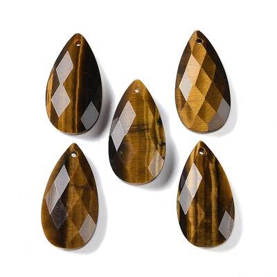 Natural Tiger Eye Pendants