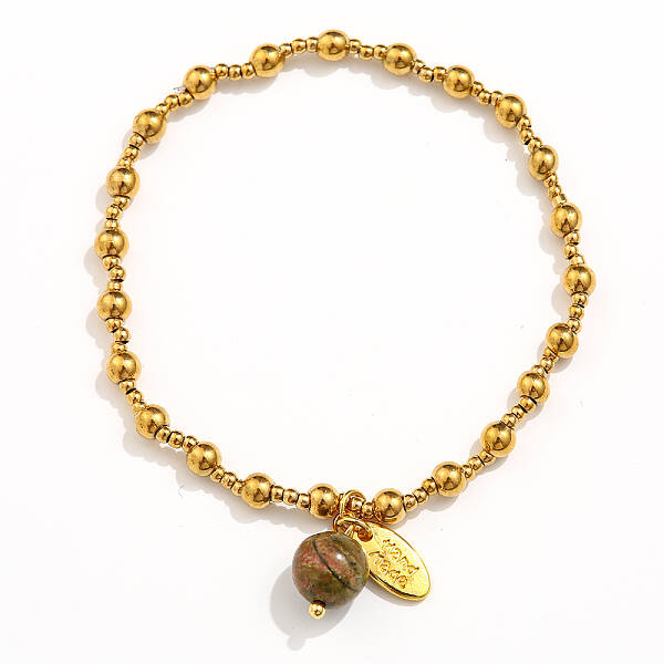 304 Stainless Steel Stretch Bracelets for Women