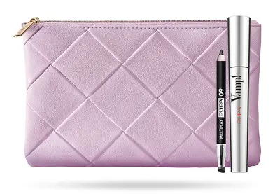 Set Pupa: Vamp! Volume Mascara paraben free 100 black 9 ml + Multiplay Double eyeshadow and eyeliner 2 in 1 09 Deep black 1.2...