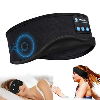 Sleep Headphones,Wireless Electronic  Headband Headphones Headsets with Ultra-Thin HD Speakers,Earbud, clear Audio ,Bluetooth...
