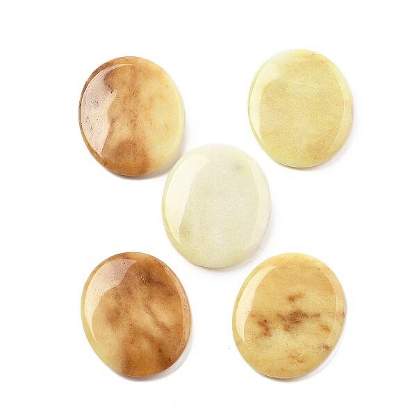 Natural Topaz Jade Cabochons