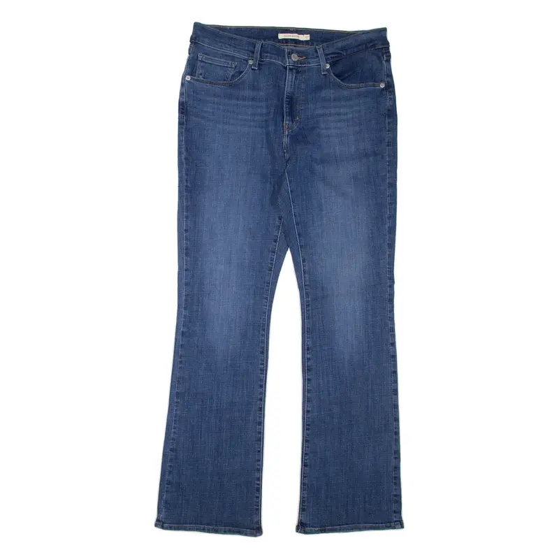 LEVI'S Womens Jeans Blue Regular Bootcut W30 L32