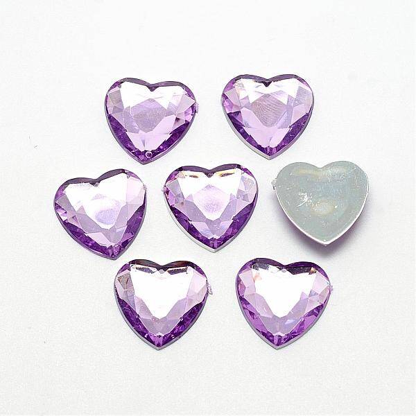 Acrylic Rhinestone Flat Back Cabochons