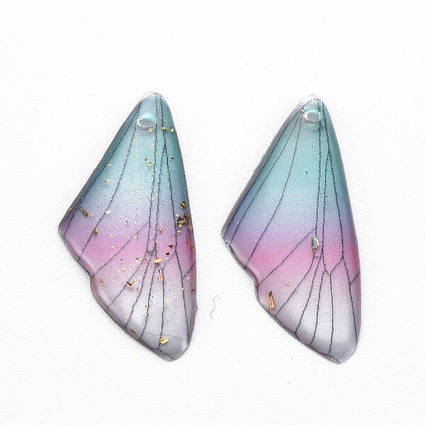 Transparent Resin Pendants