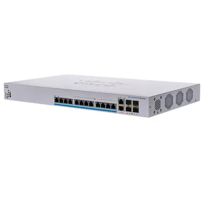 Cisco CBS350-12NP-4X-NA | Business 350 12 x RJ-45 Ports PoE+ 5GBase-T 2 x Copper/SFP+ Combo Ports 2 x SFP+ Ports Layer 3 Mana...
