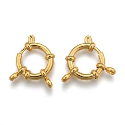 304 Stainless Steel Spring Ring Clasps