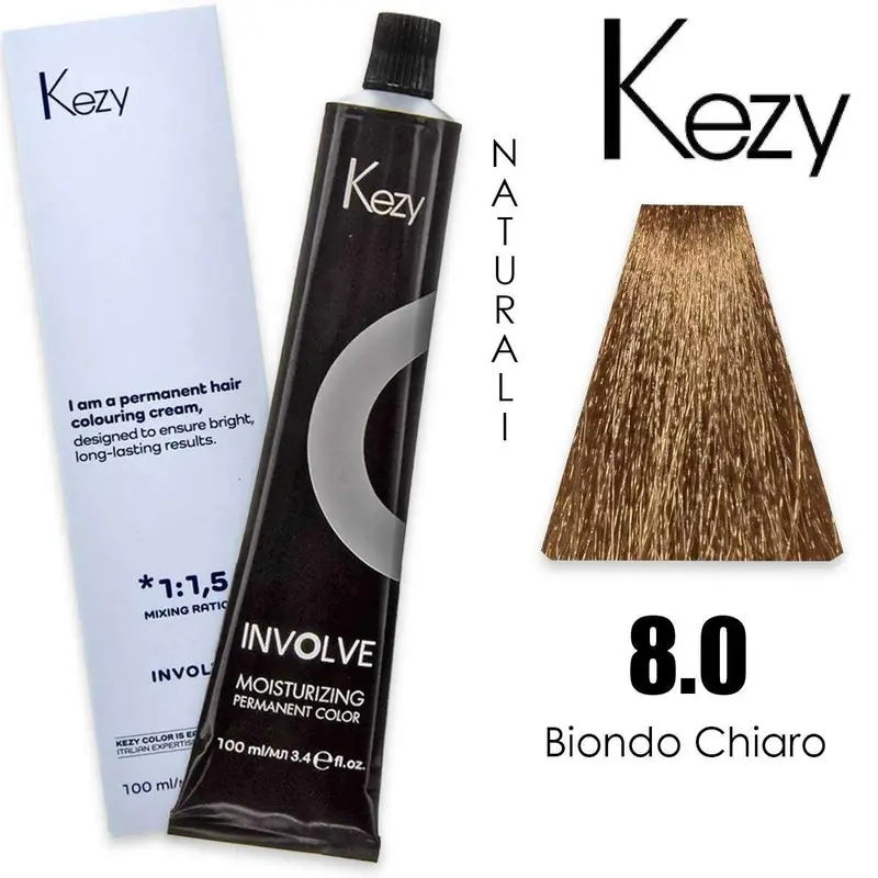Kezy Involve Color 100 Ml Biondo Chiaro 8.0