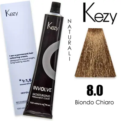 Kezy involve color 100 ml light blonde 8.0