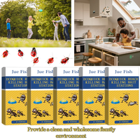 2025 Cockroach Bait Chain Reaction Child Pet Safe No Odor for Kitchen Bathroom summer cockroach control Household Pack The Sn...